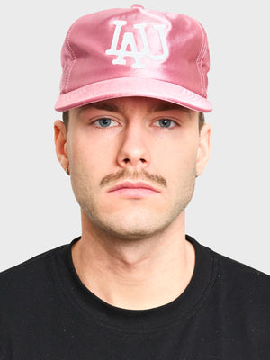 Baseball Cap - Satin Pink