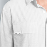 Seersucker Shirt - White