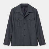 Jacob Deflex Overshirt - Navy