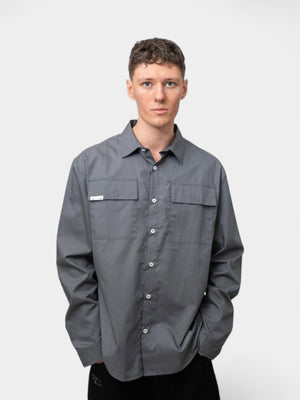 Solid Shirt - Grå