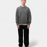Distressed Sweater - Grå