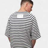 LauLau Striped Tee - Grå