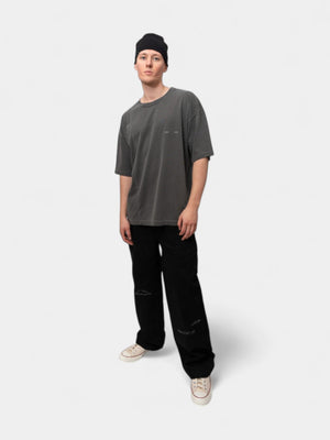 LauLau Logo Tee  - Grå