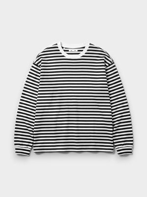 Patch LS Tee - Striped