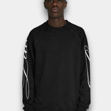 Waffle LS Tee - Sort