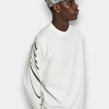Waffle LS Tee - White