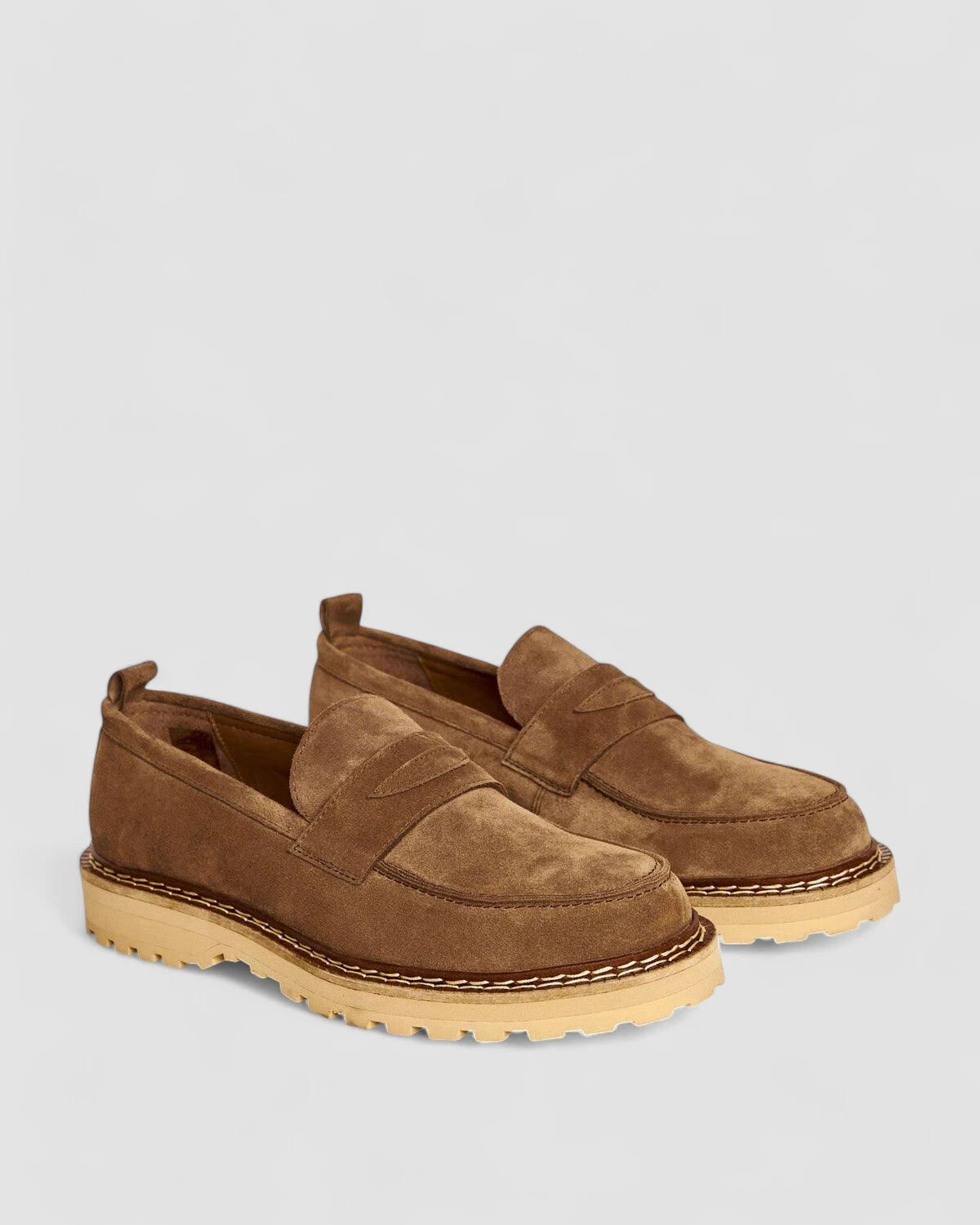 A41-50700 Loafers - Camel