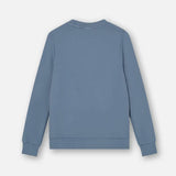 Abel Crew Neck Sweat - Ocean Blue