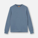 Abel Crew Neck Sweat - Ocean Blue