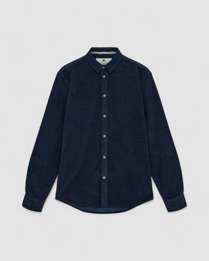 AKLeif Solid Shirt - Sky Captain