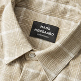 Alaska Flannel Sune Shirt - Vanilla Check