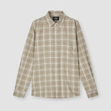 Alaska Flannel Sune Shirt - Vanilla Check