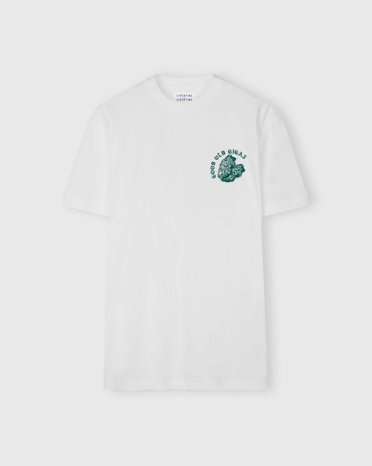 Beat Gigas T-shirt - White - Libertine-Libertine - Kul og Koks