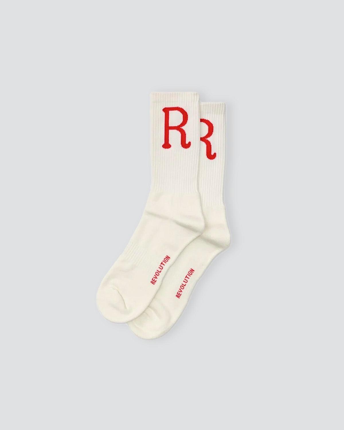 Brand Socks 8905 - Off White - Revolution - Kul og Koks