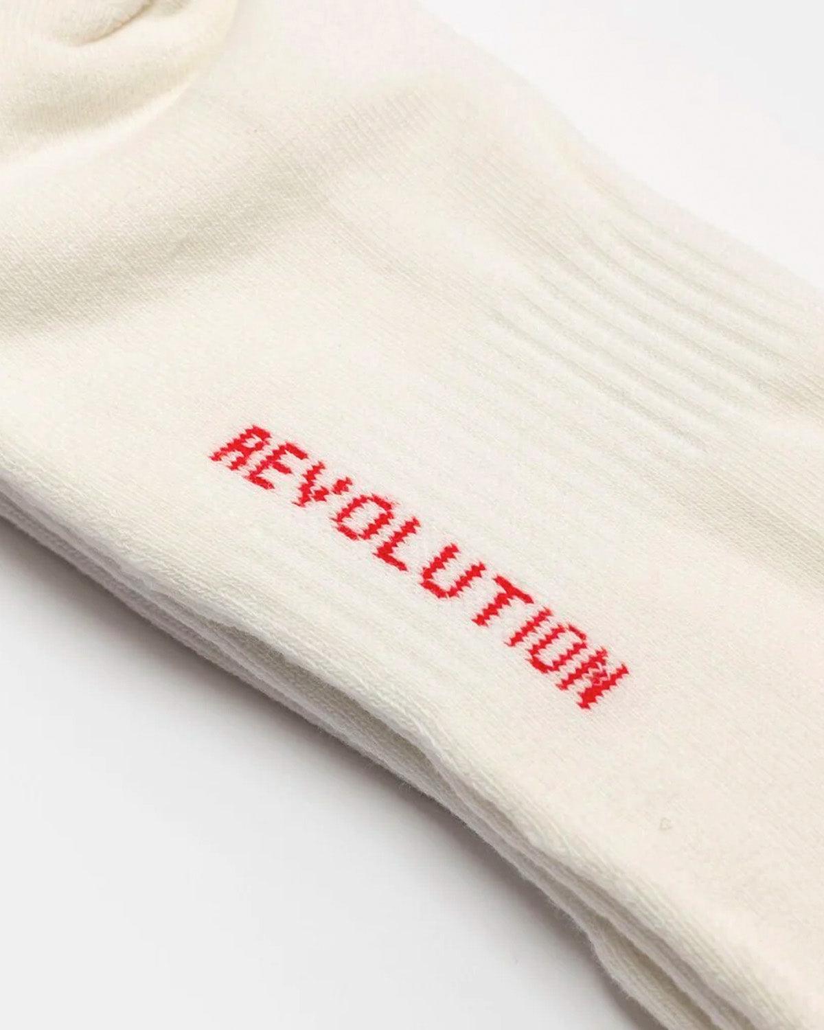 Brand Socks 8905 - Off White - Revolution - Kul og Koks