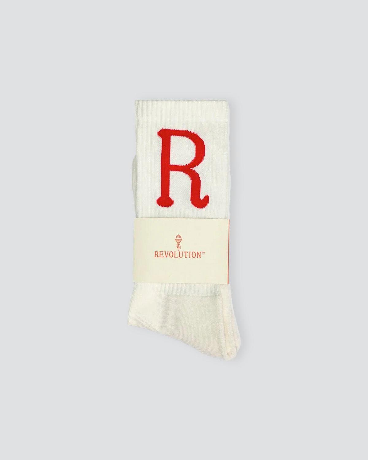 Brand Socks 8905 - Off White - Revolution - Kul og Koks