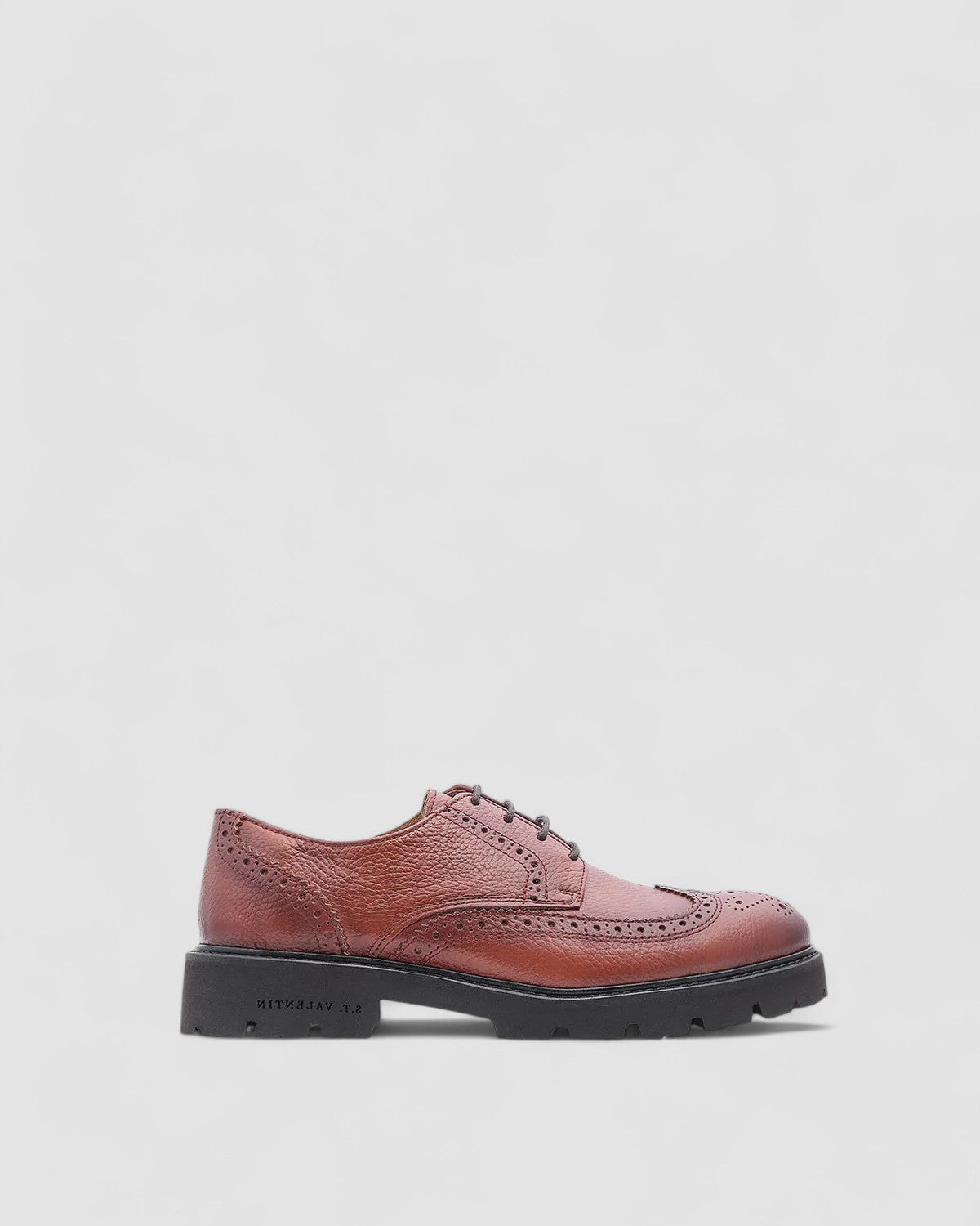 Lightweight Derby Brogue - Cognac