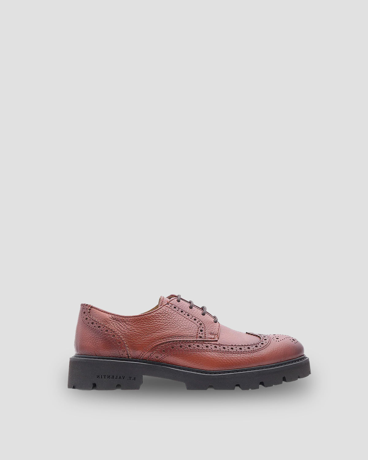 Lightweight Derby Brogue - Cognac