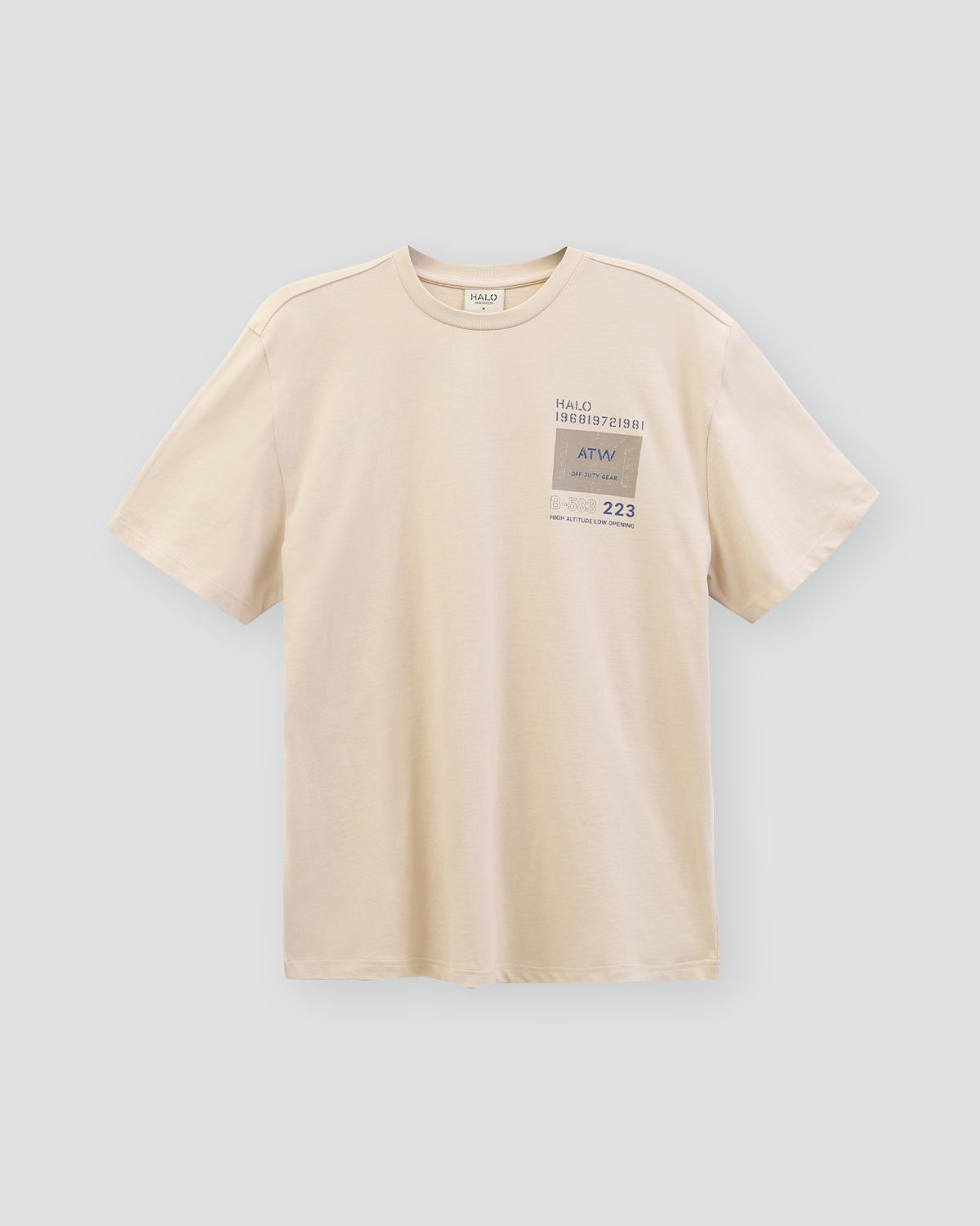 B-583 T-shirt - Oyster Gray