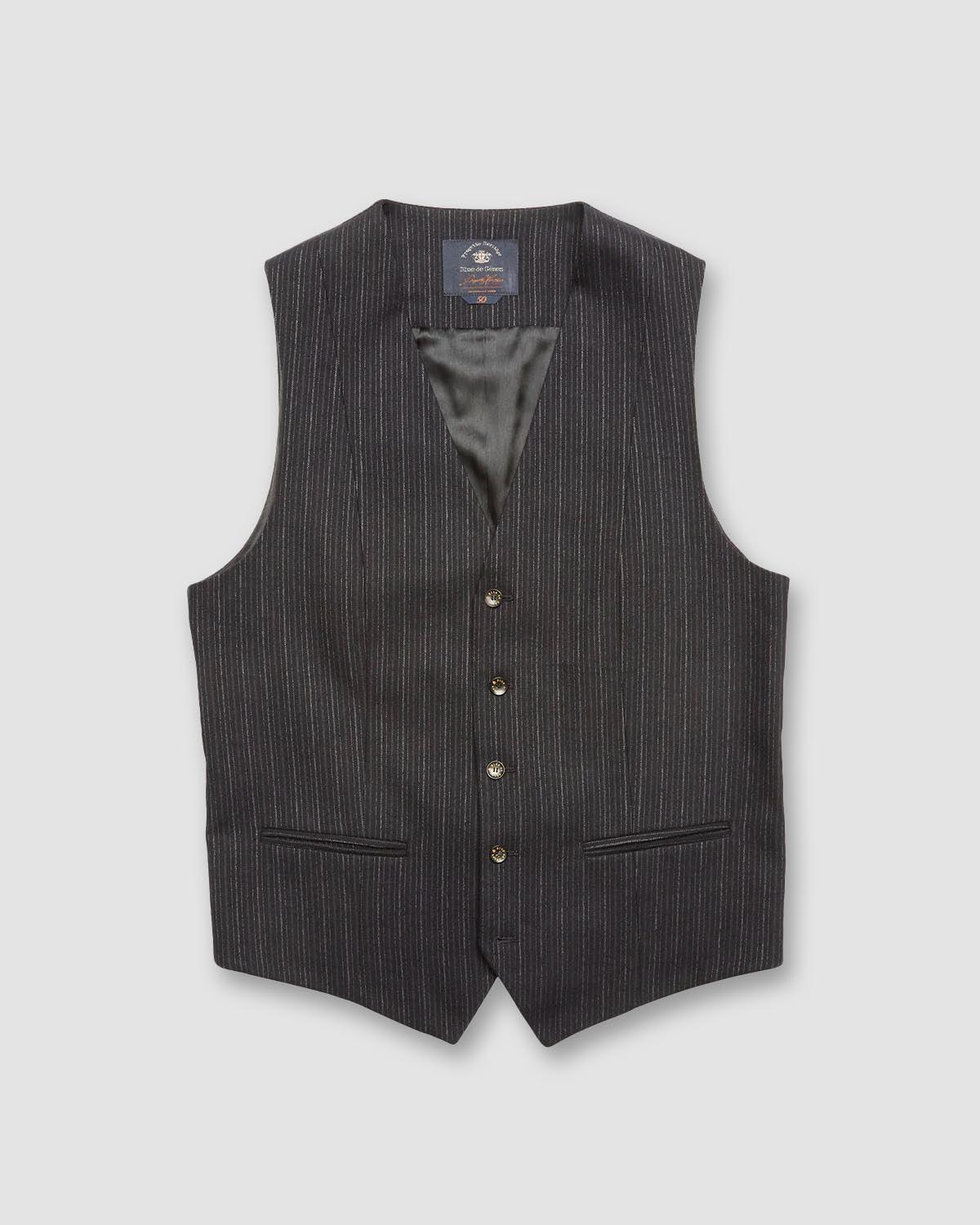 Canna Killi Gillet Waistcoat - Blue Black - Blue de Genes - Kul og Koks