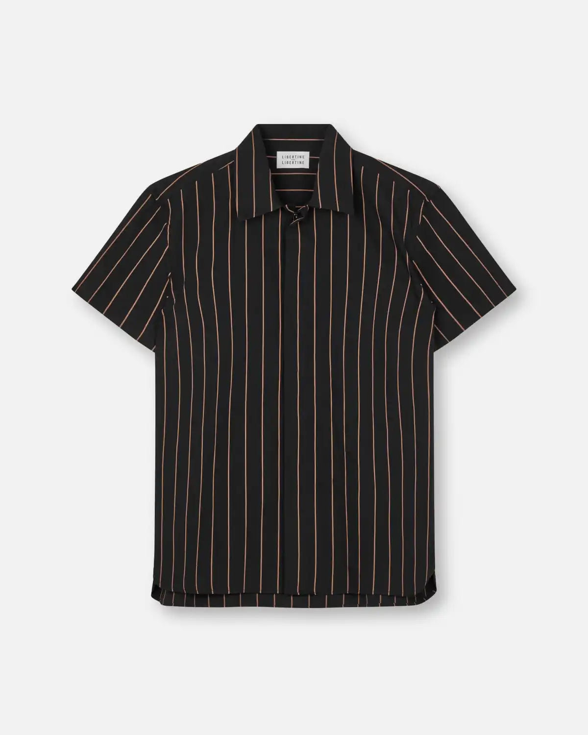 Carbon 3411 Shirt - Khaki Stripe