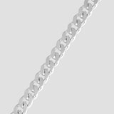 Chunky Curb Bracelet - Sølv