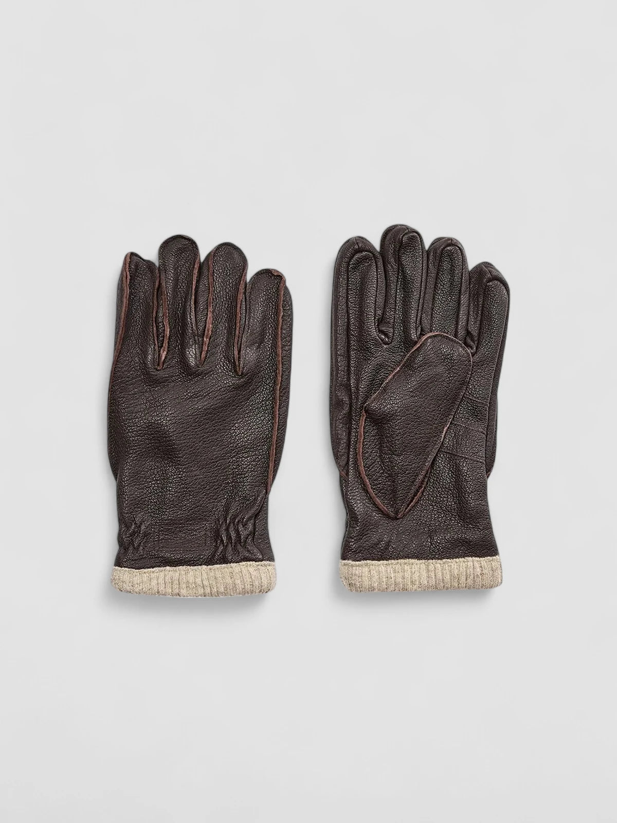 Connexion Tie Gloves - Brown