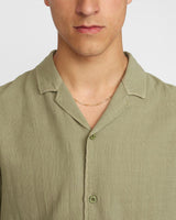 Cuban Shirt 3927 - Light Green - Revolution - Kul og Koks