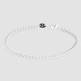 Curb Bracelet - Sølv