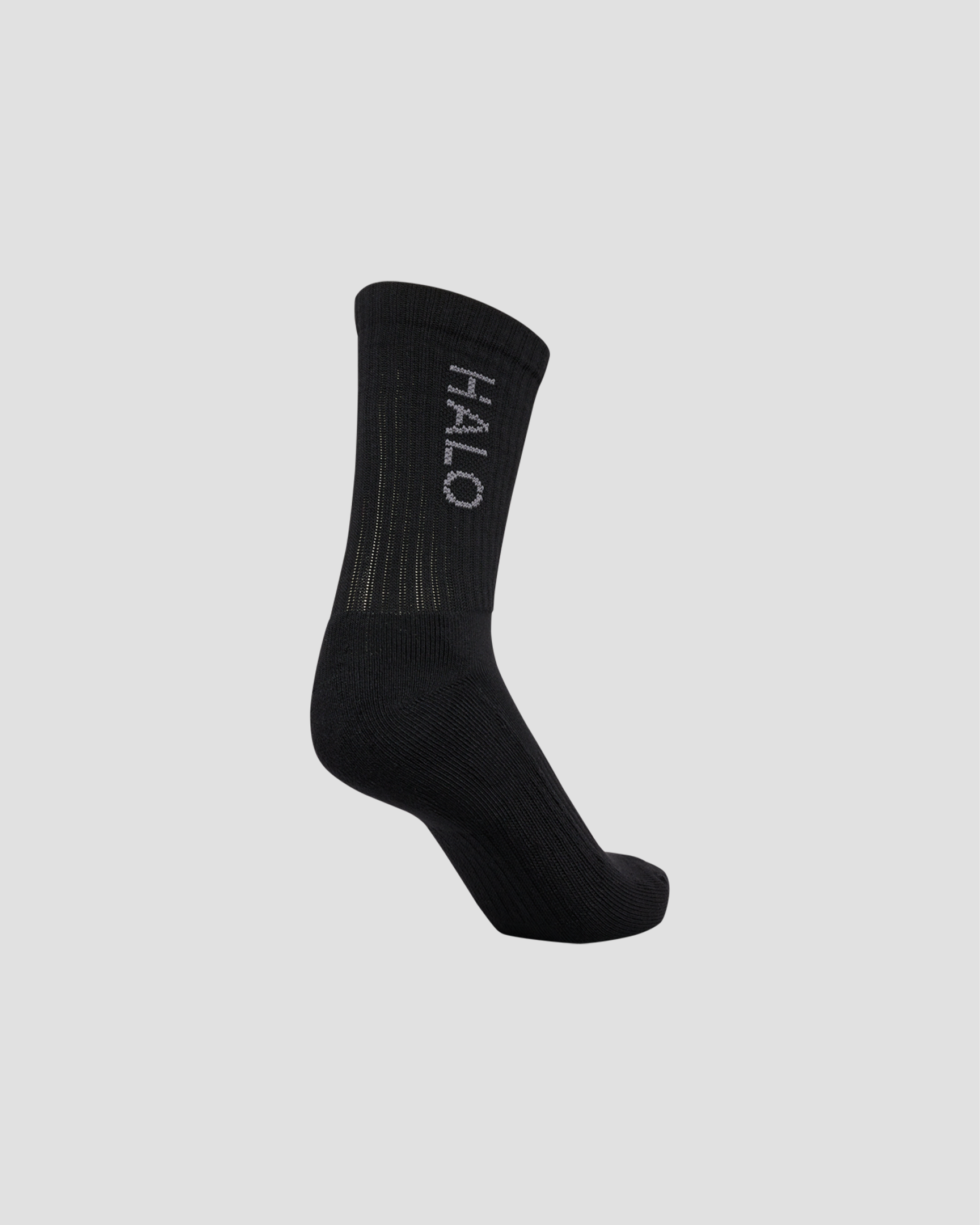 HALO DBU Cotton Sock 3pack - Black