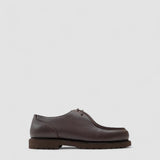 Lightweight Deck Shoes - Grained Brown Leather