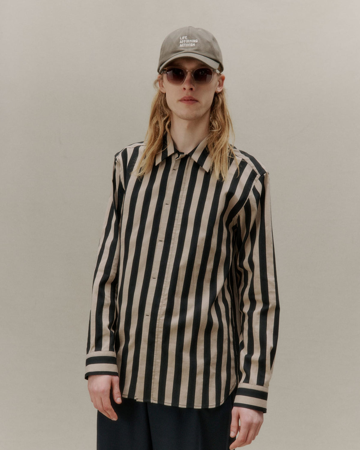 Domain 3411 Shirt - Black Stripe