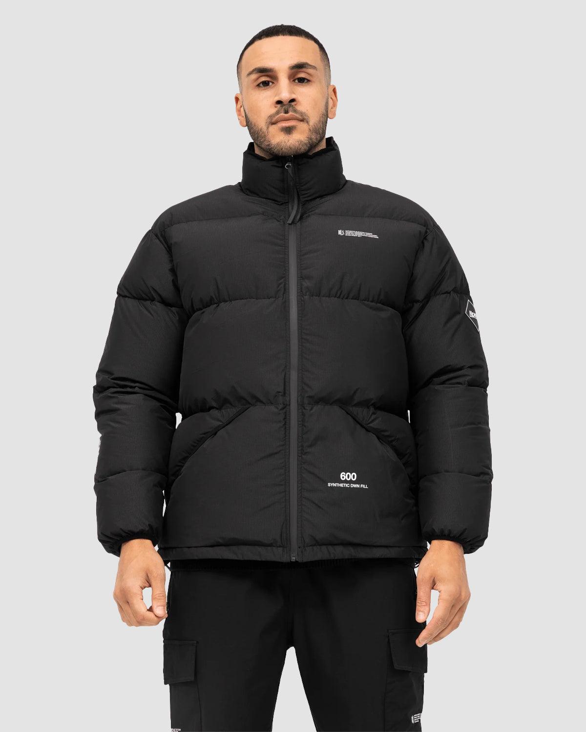 Down Basic Jacket - Sort - BLS HAFNIA - Kul og Koks