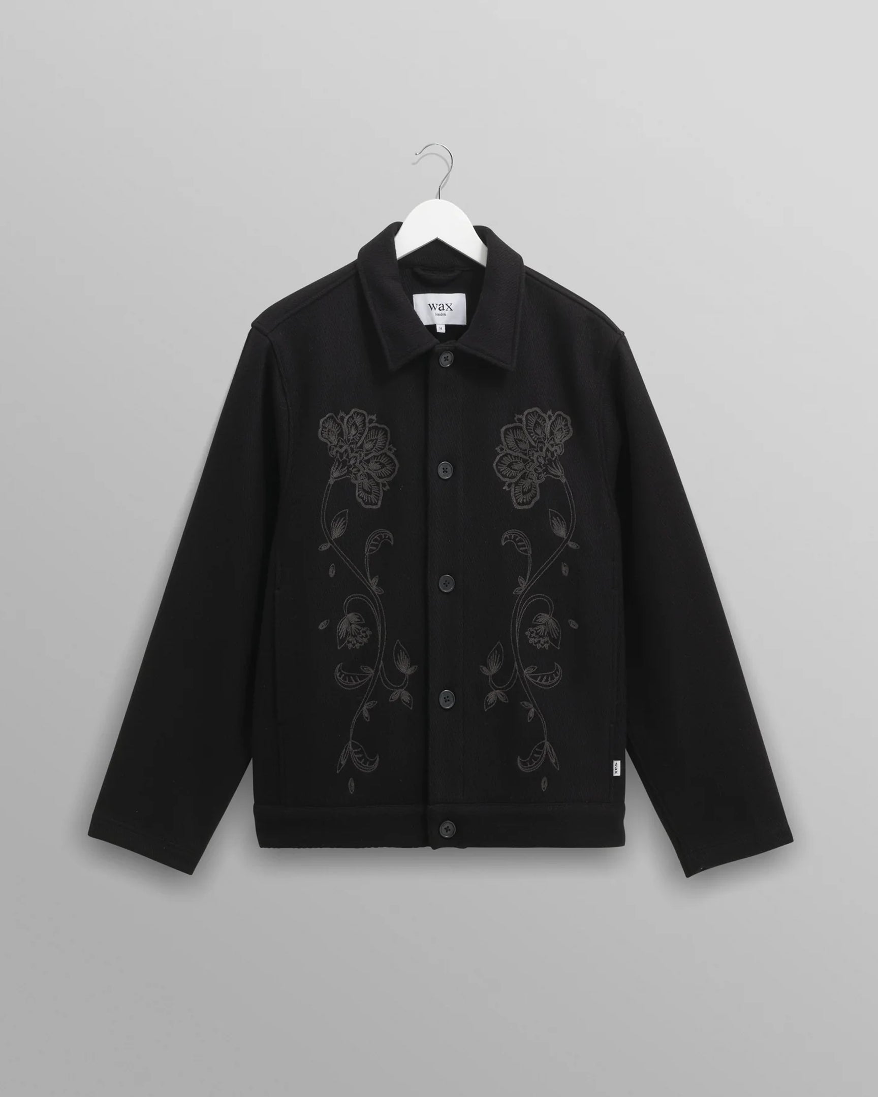 Elm Jacket - Black Floral Print