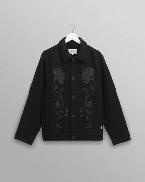 Elm Jacket - Black Floral Print