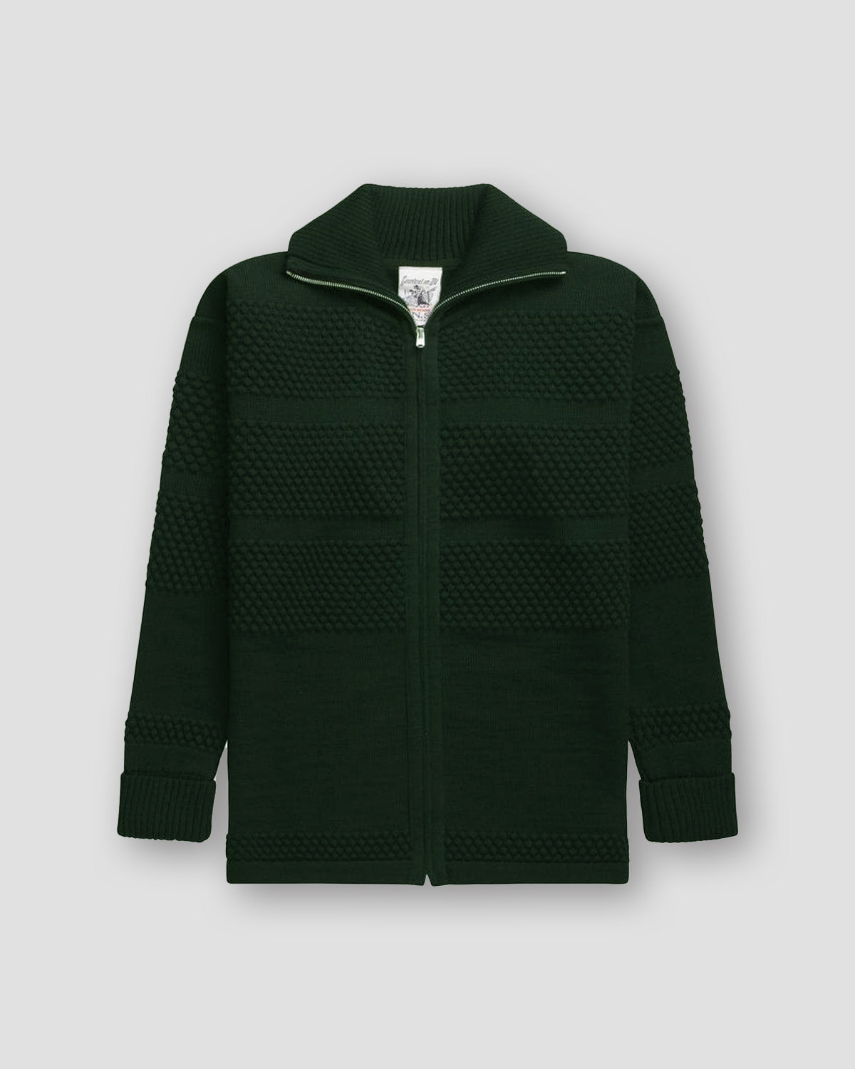 Fisherman Full Zip - Thunder Green