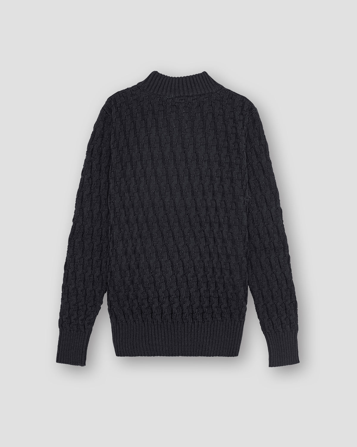 Fisherman Sweater - Storm Grey