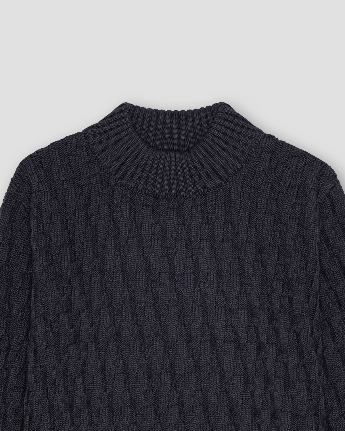 Fisherman Sweater - Storm Grey