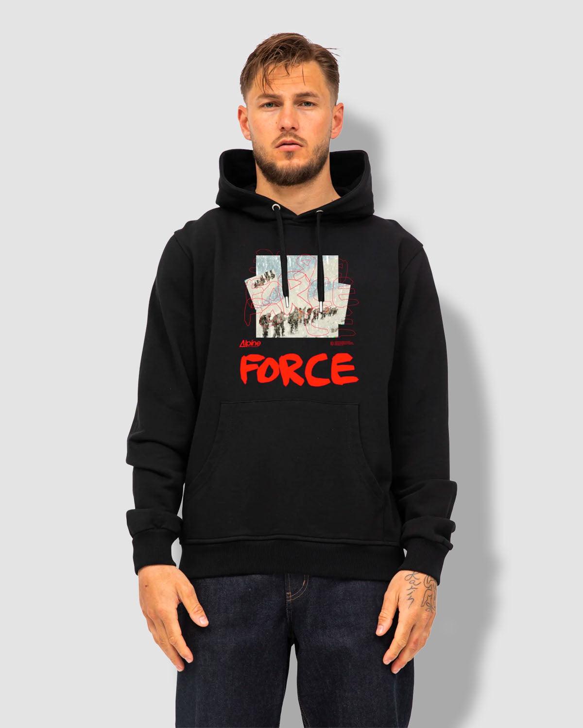 Force Hoodie - Black - BLS HAFNIA - Kul og Koks