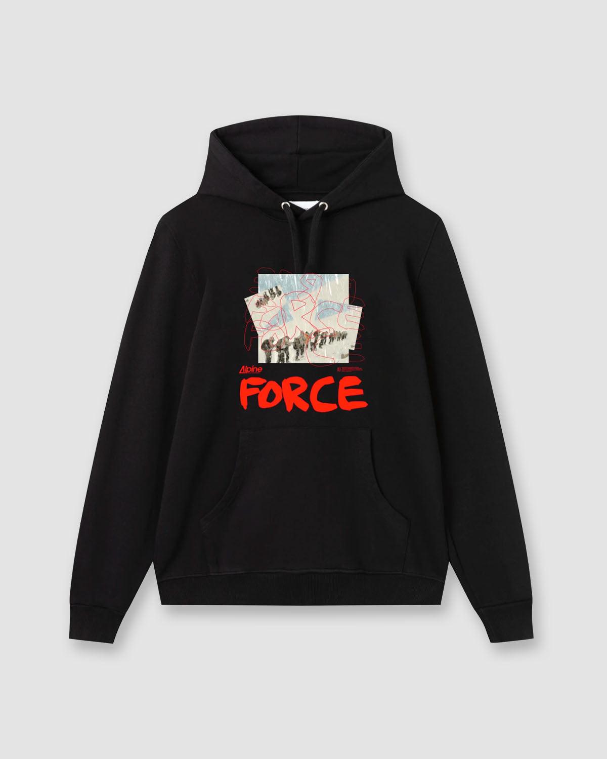 Force Hoodie - Black - BLS HAFNIA - Kul og Koks