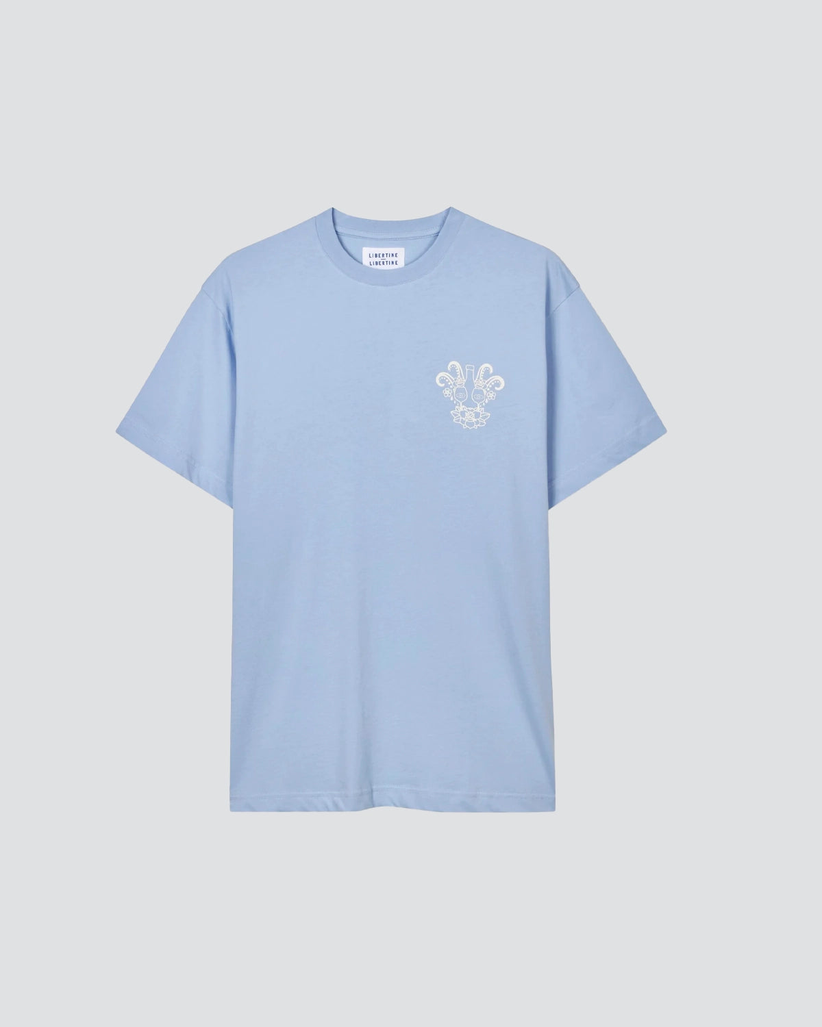 Beat Tableau Tee - Ice Blue