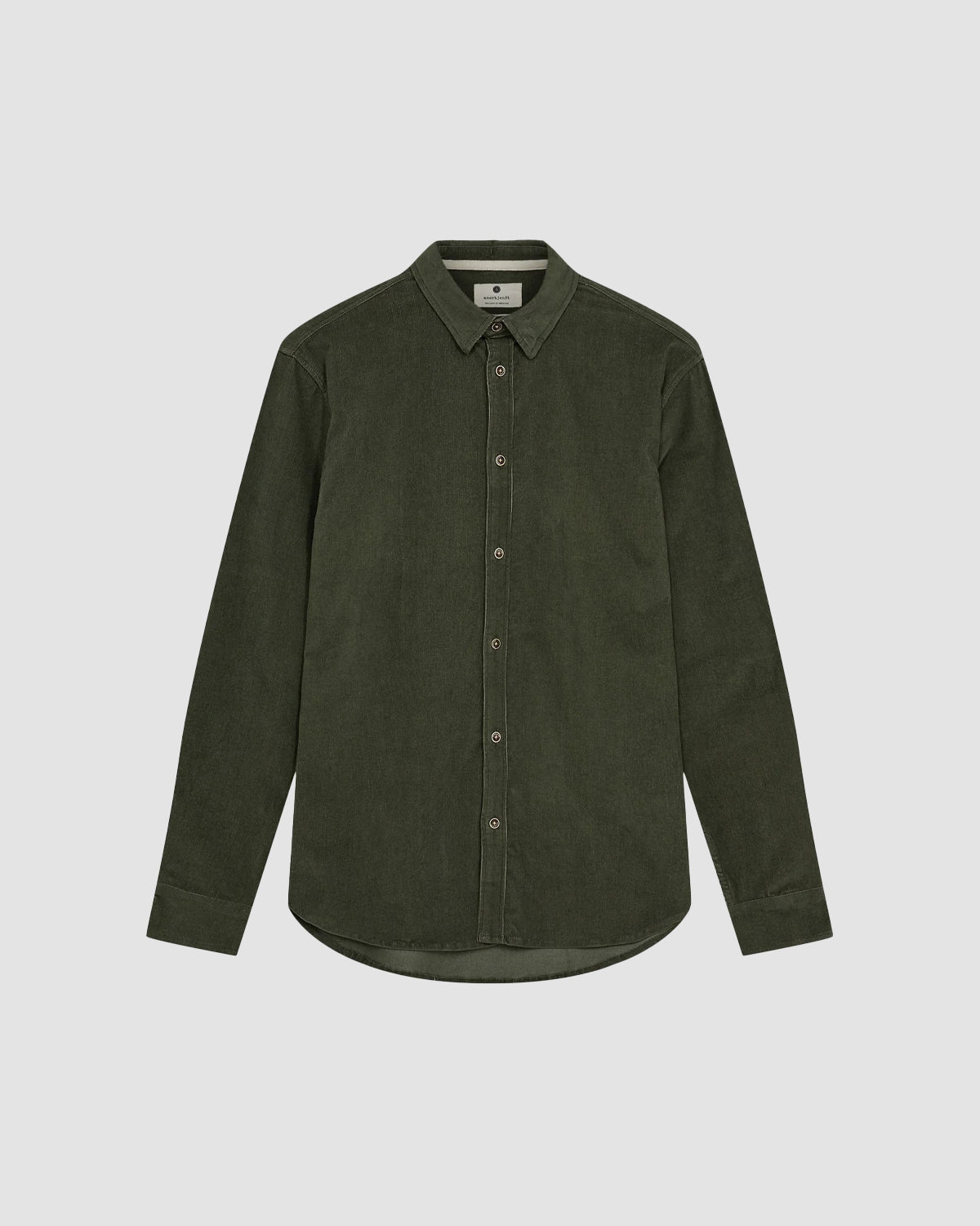 Leif Solid Shirt - Forest Night