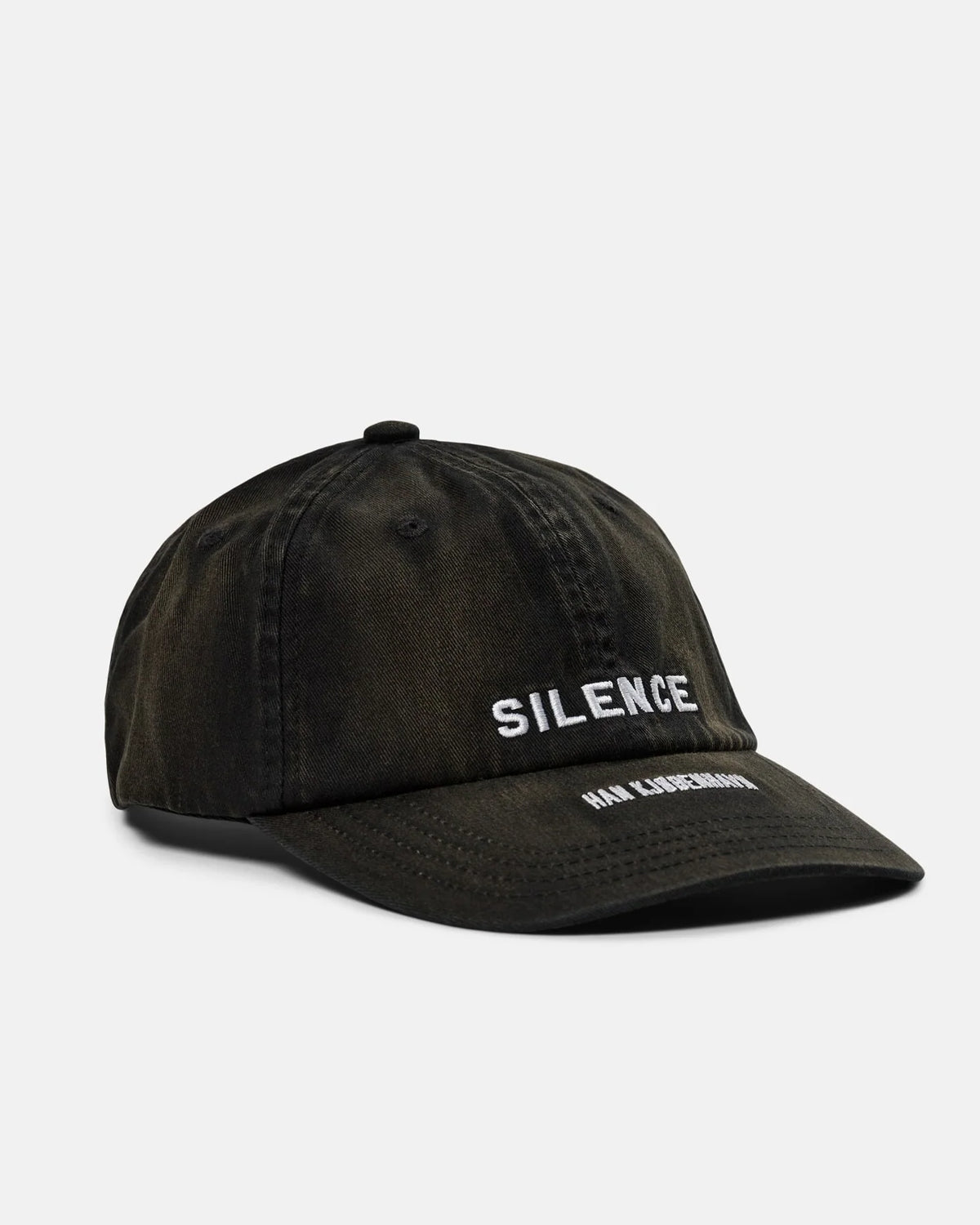 Silence Logo Cap - Anthracite Black