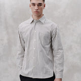 Record Shirt - Black Stripe