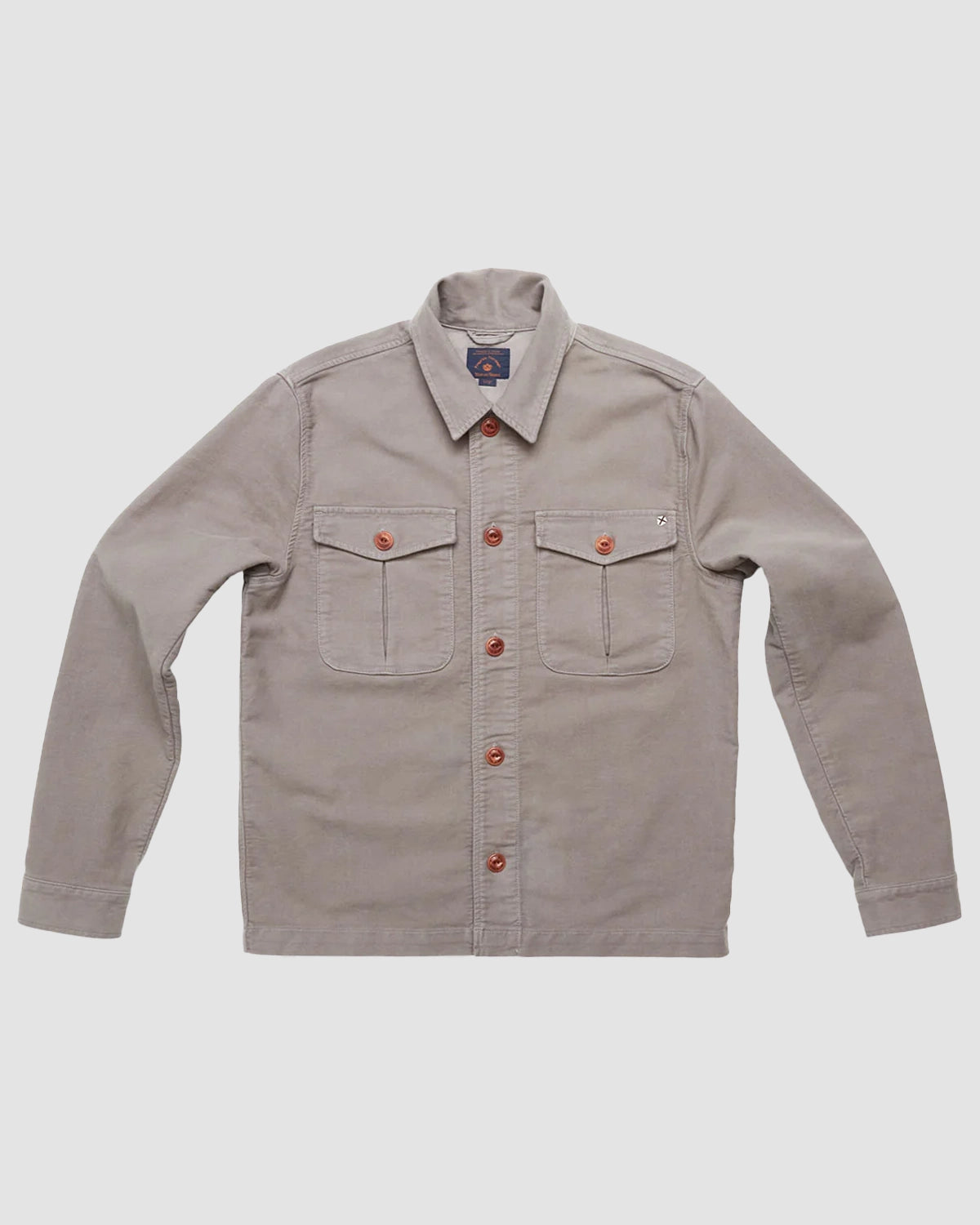 Barnaba Overshirt - Stormy Grey