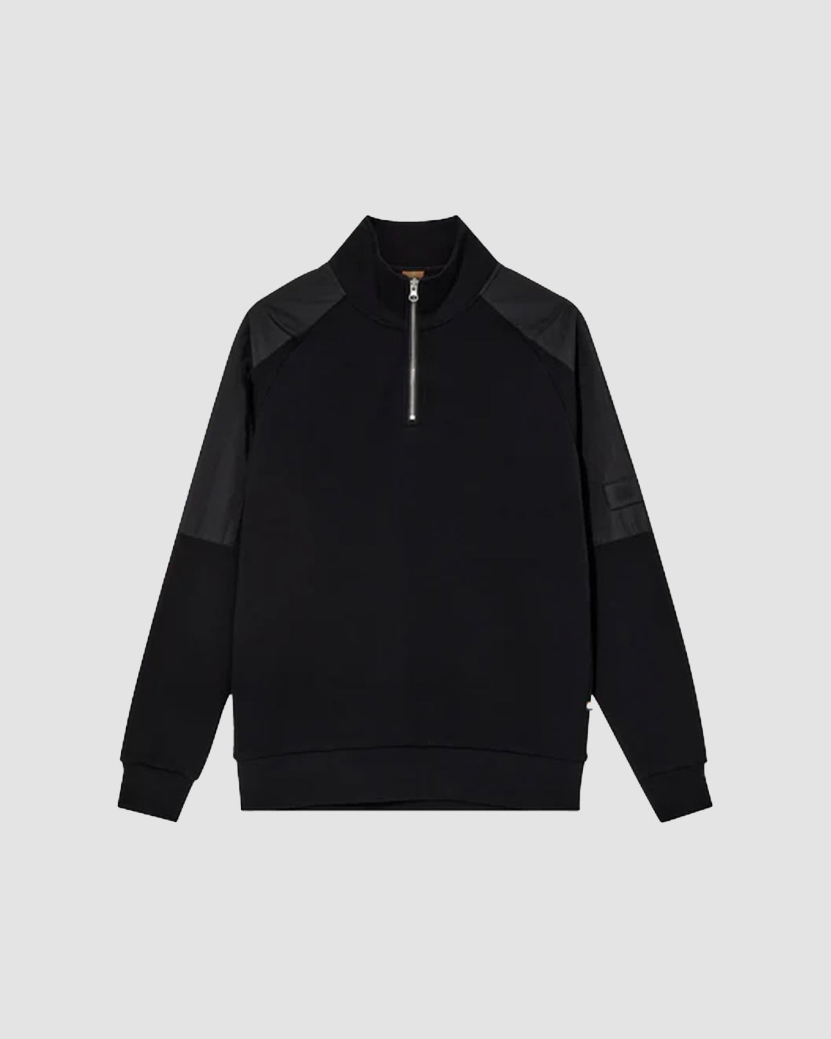 Jayson Zip Sweatshirt - Sort