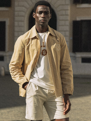 Payton Coach Jacket - Sand