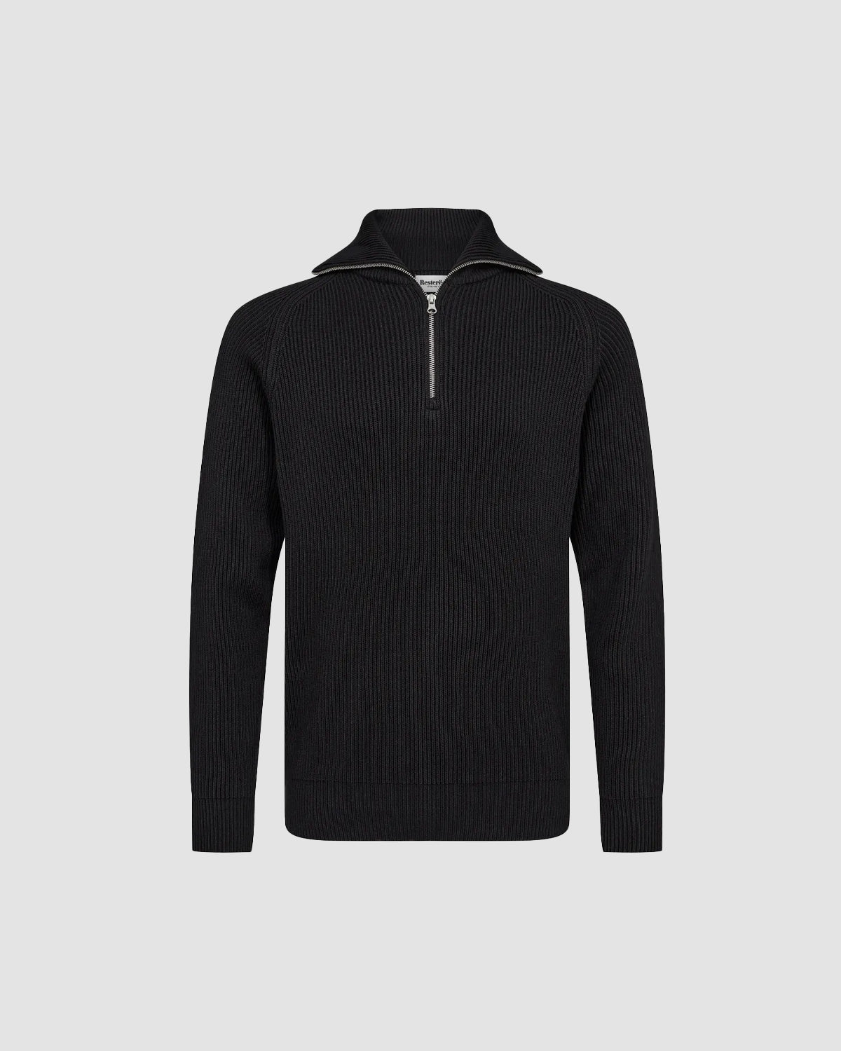 Knitted Half Zip - Sort