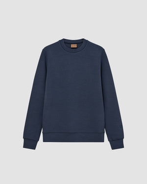 Abel Crewneck - Dark Sky Blue