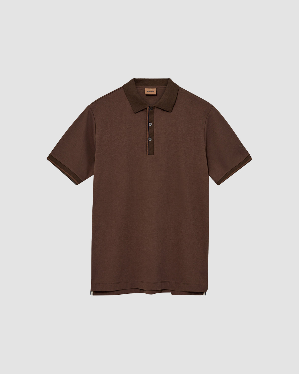 Harvey SS Polo - Brown Latté